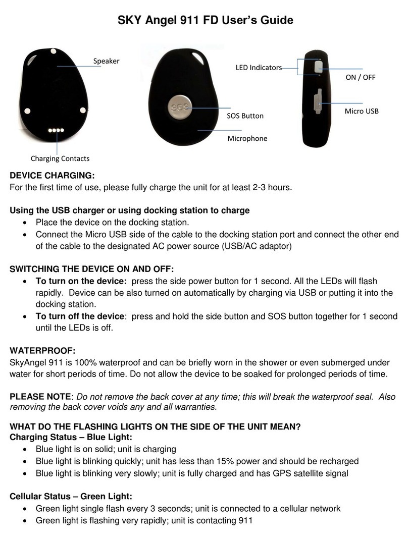 Assistive Technology Services SKY Angel 911 FD user guide
