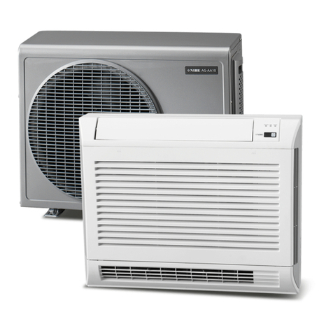 Nibe AG-WL10 series Installer manual
