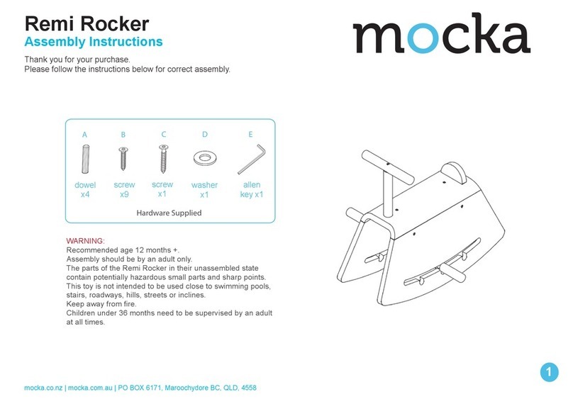 Mocka Remi rocker Assembly instructions