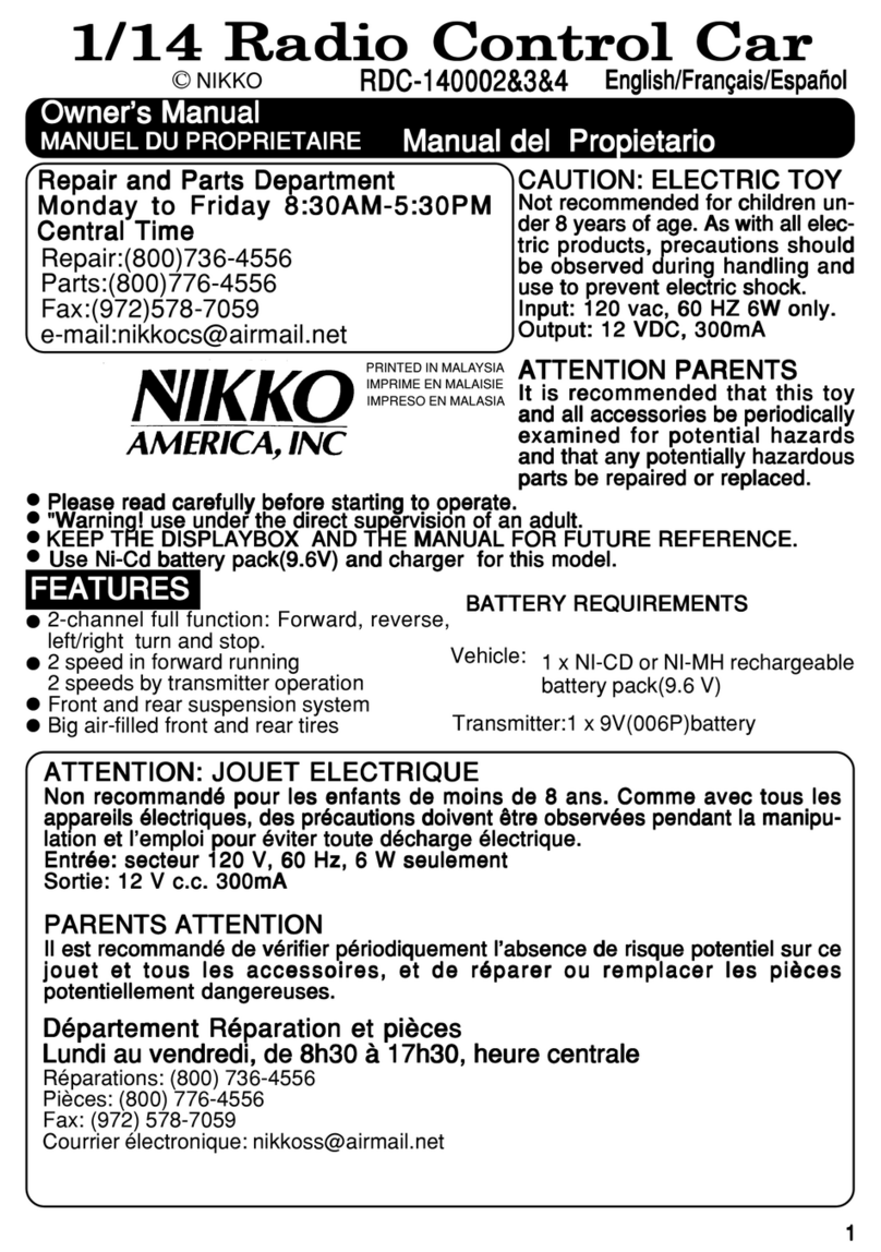 Nikko RDC-140003 User manual