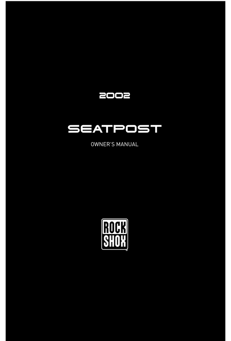 Rock Shox Seatpost 2002 owner's manual