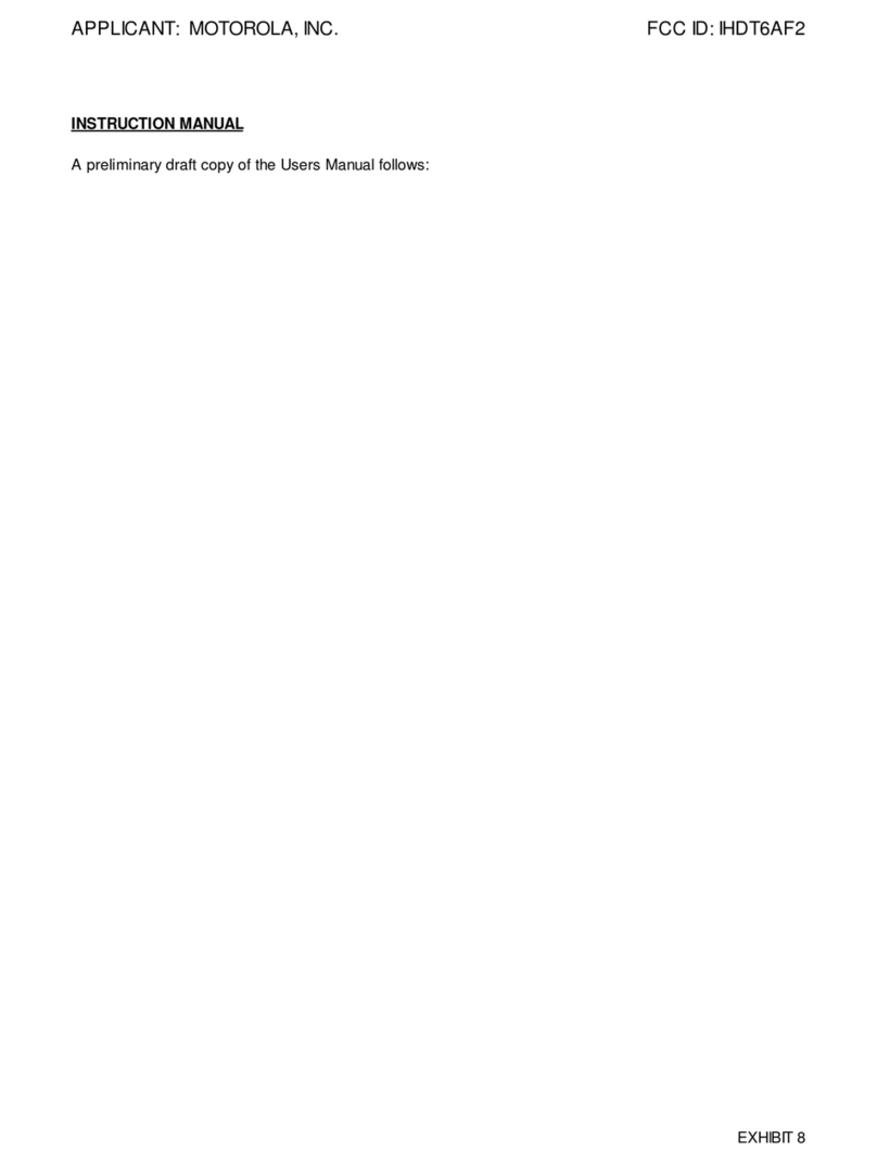 Motorola Accompli 009 instruction manual