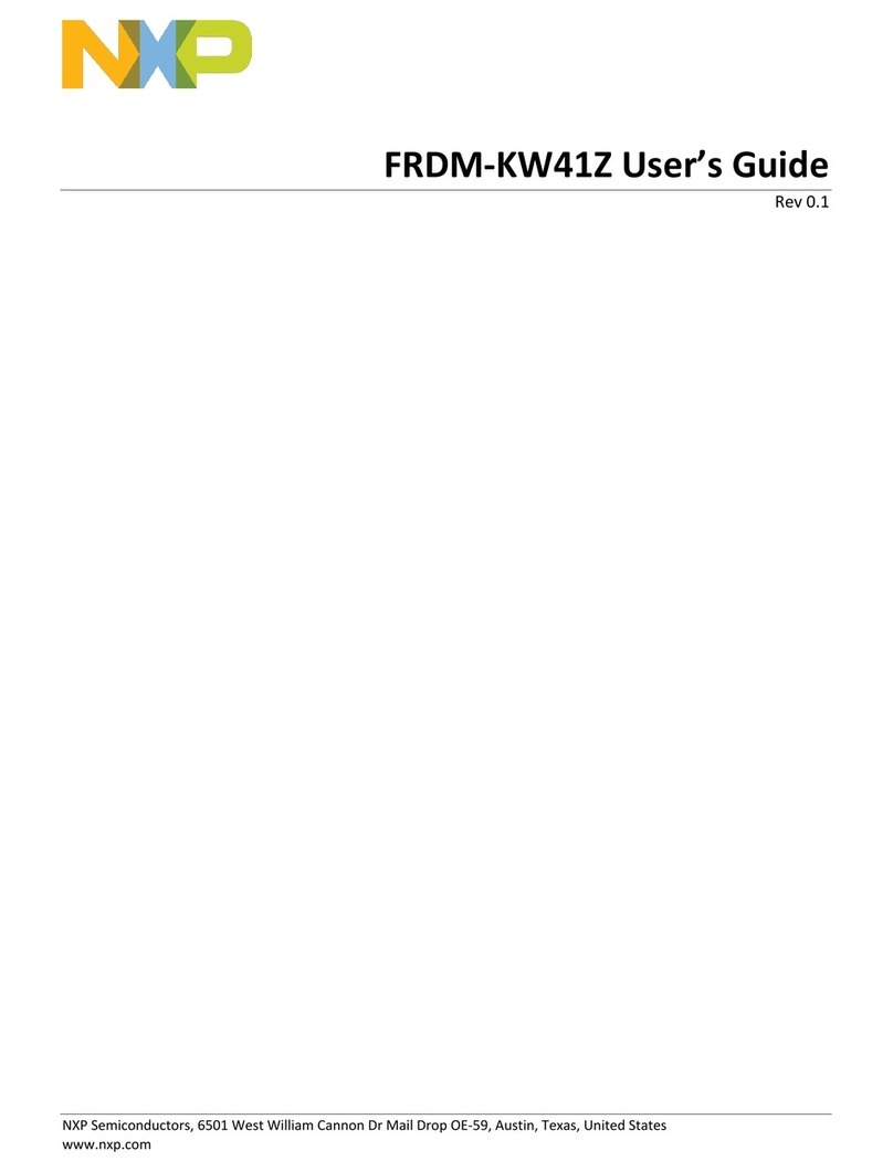 NXP Semiconductors FRDM-KW41Z user guide