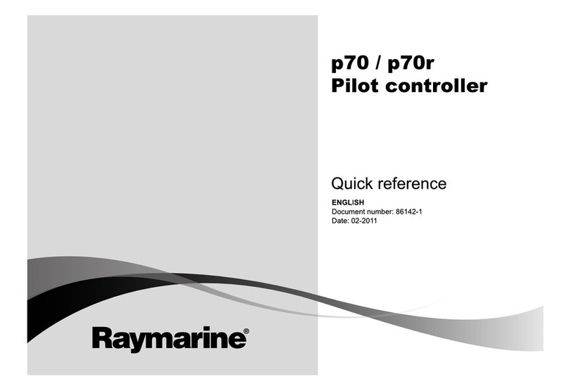 Raymarine P70 quick reference