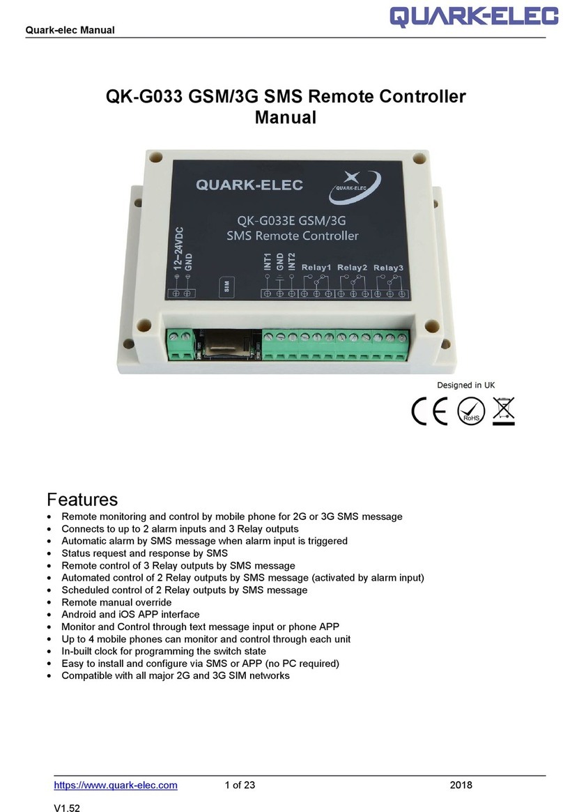 Quark-Elec QK-G033 manual