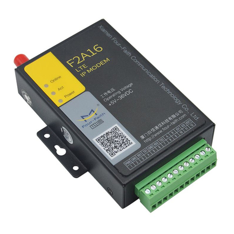 Four-Faith F2X16 Series user manual