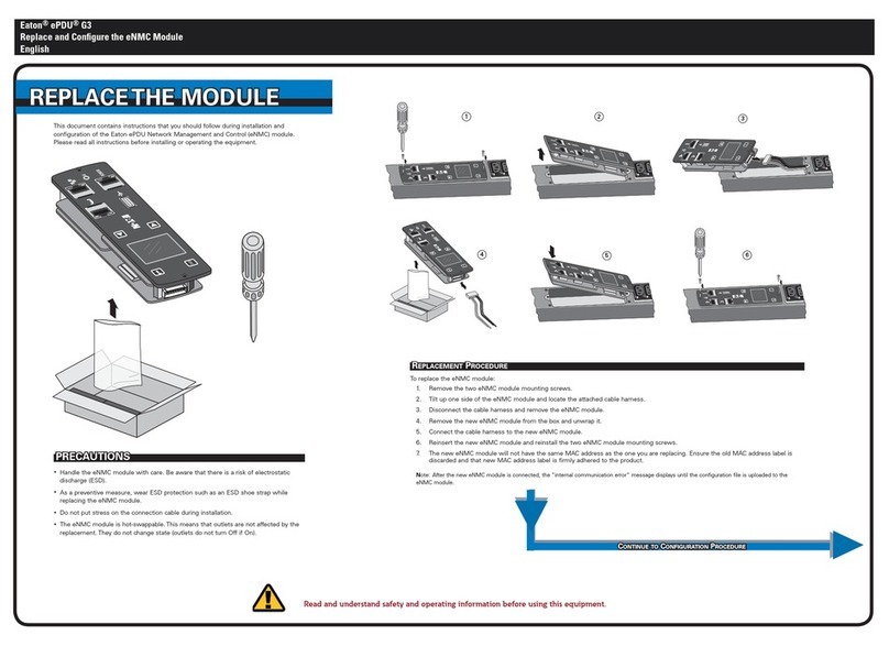 Eaton ePDU G3 User manual