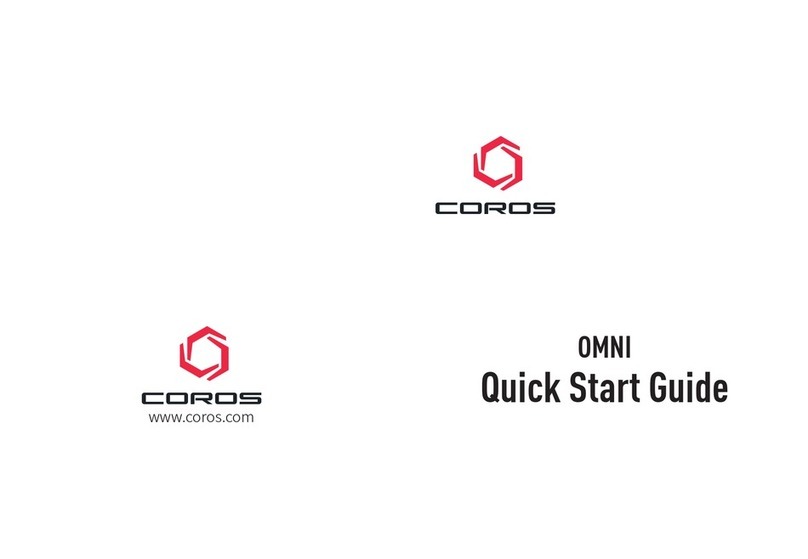 Coros OMNI quick start guide