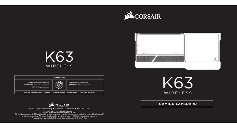 Corsair K63 manual