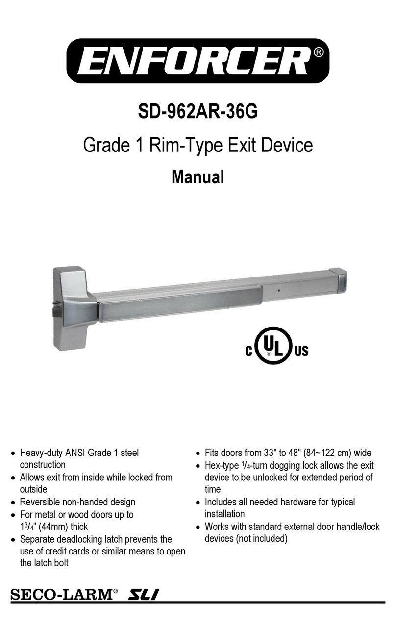 ENFORCER SD-962AR-36G User manual