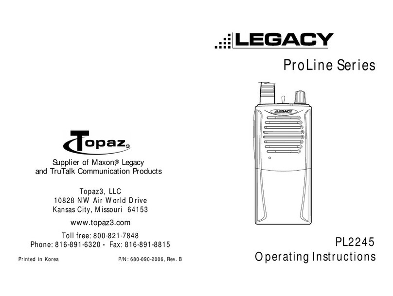 Legacy PL2245 User manual