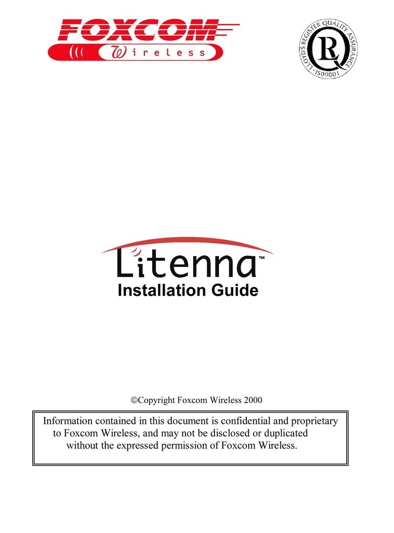 Foxcom Litenna installation guide