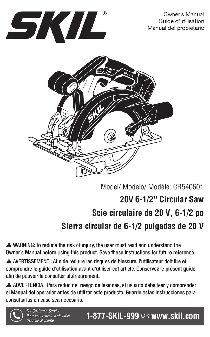 Skil CR540601 User manual