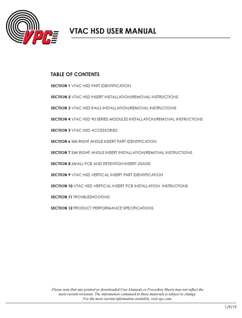 VPC VTAC HSD User manual