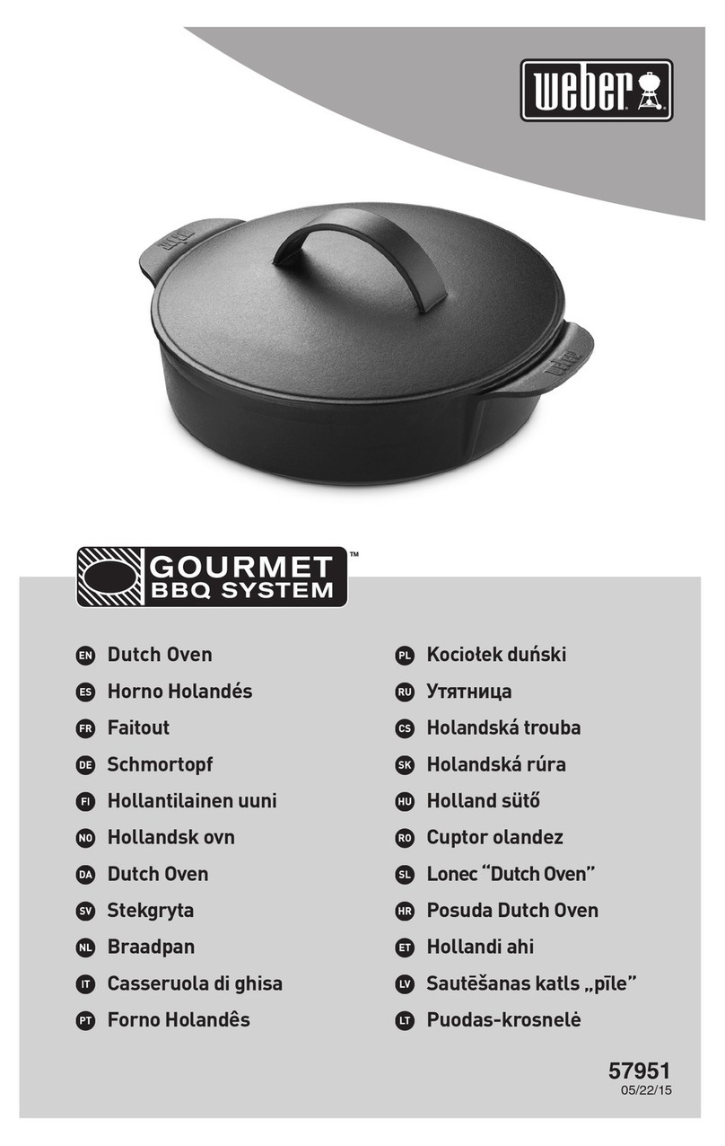 Weber GOURMET User manual