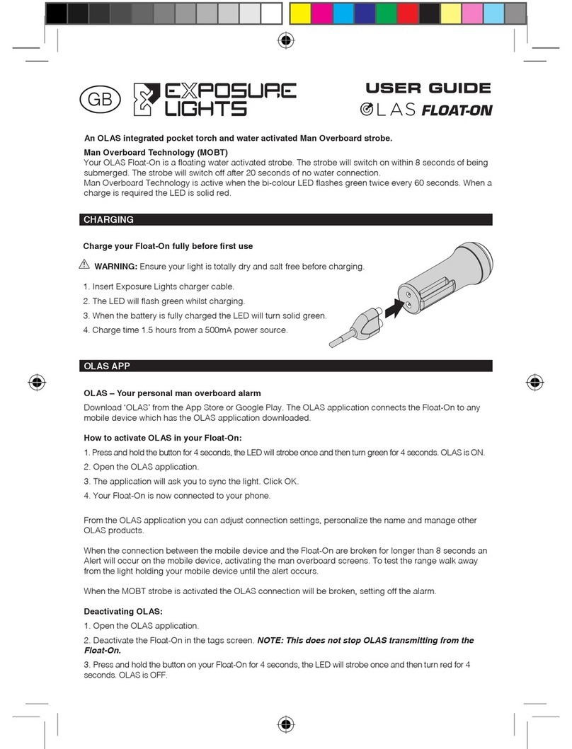 Exposure Lights OLAS Float-On User manual