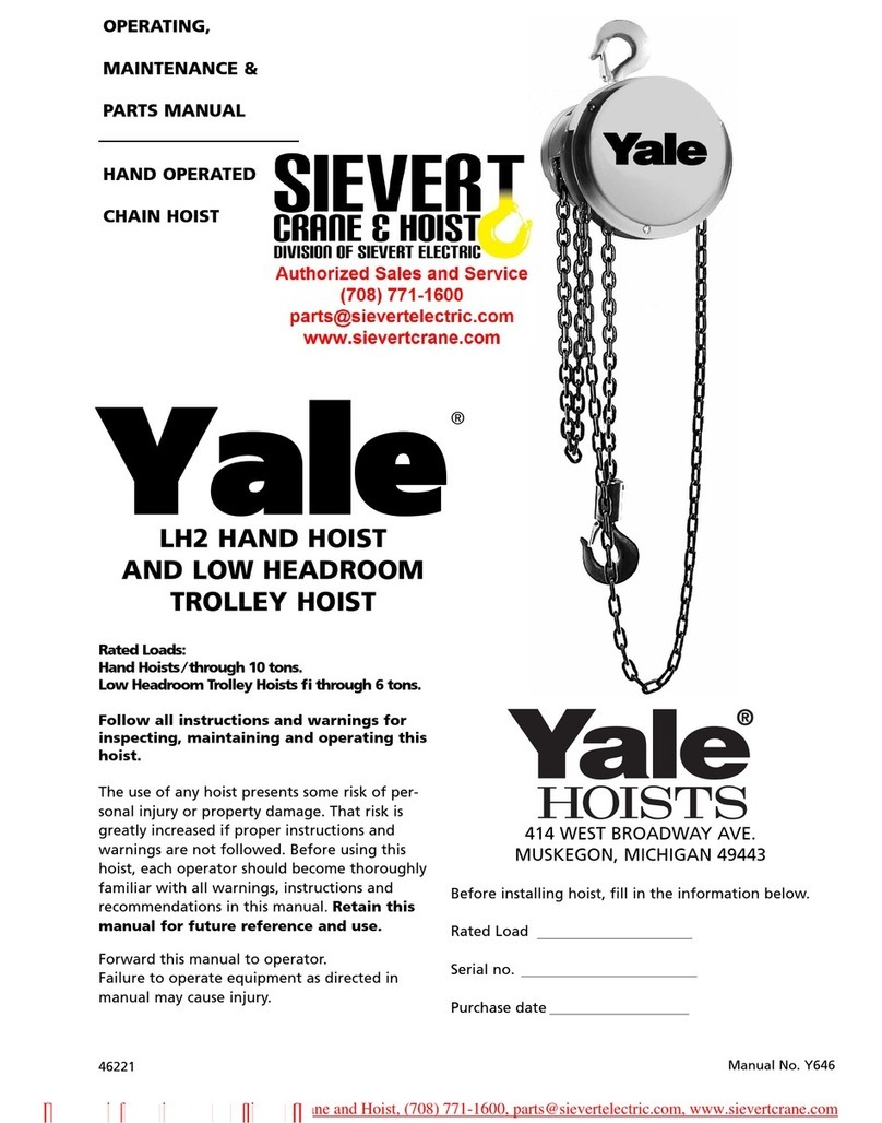 Yale LH2 User manual