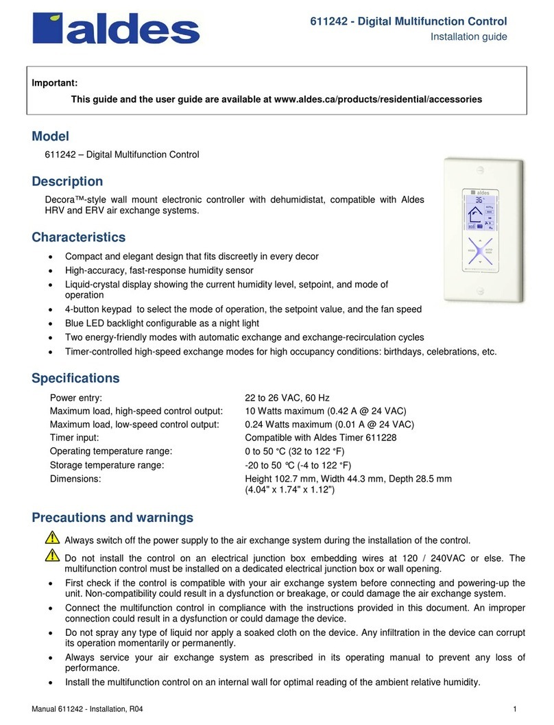 aldes 611242 installation guide