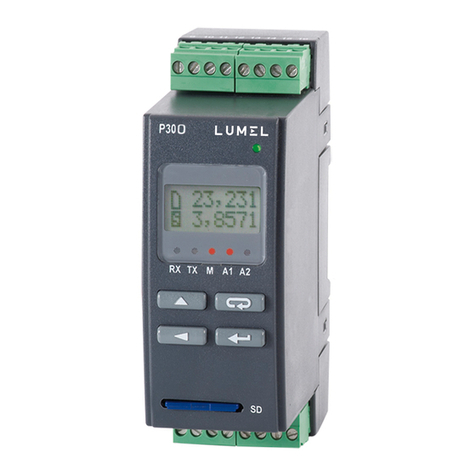 Lumel P300 User manual