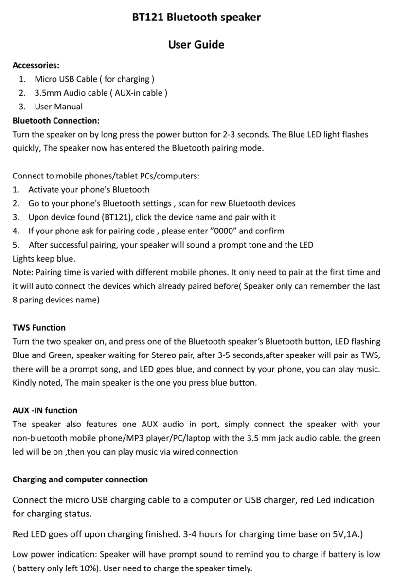 Weiking BT121 user guide