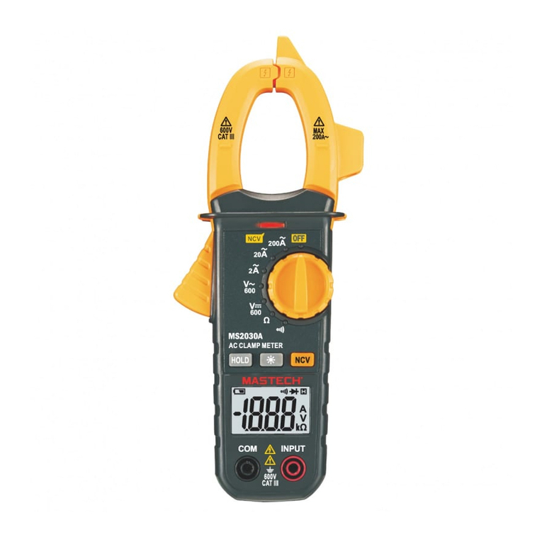 Mastech MS2030A user manual