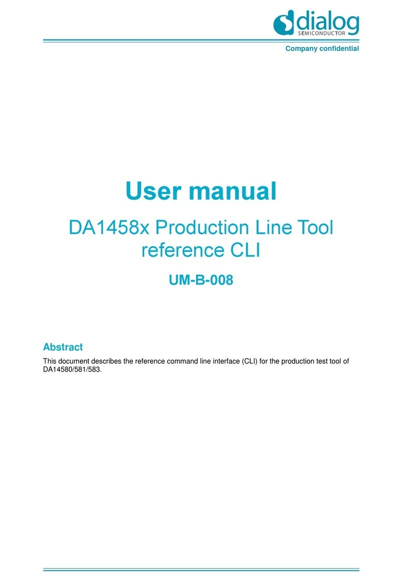 Dialog DA1458 Series user manual