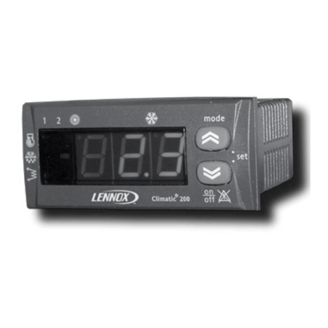 Lennox CLIMATIC 200 User manual Lennox CLIMATIC 200 User manual