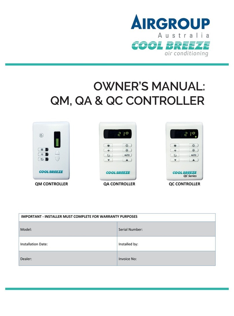 Airgroup QM owner's manual