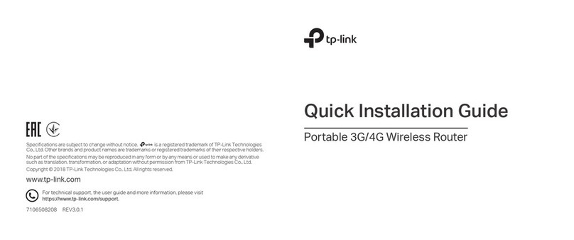 TP-Link TL-MR3020 User manual