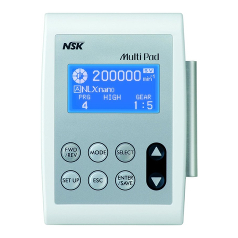 NSK Multi Pad Operation manual NSK Multi Pad Operation manual
