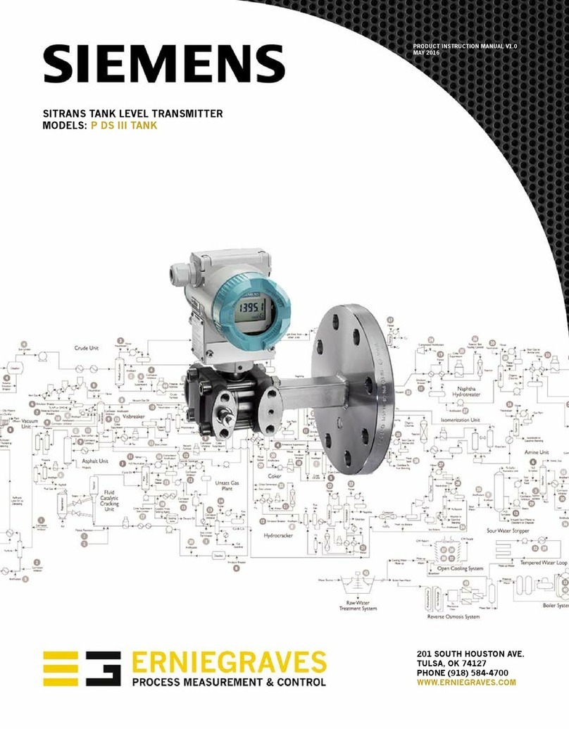 Siemens SITRANS P DS III manual