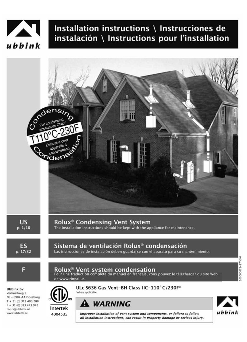 ubbink Rolux User manual