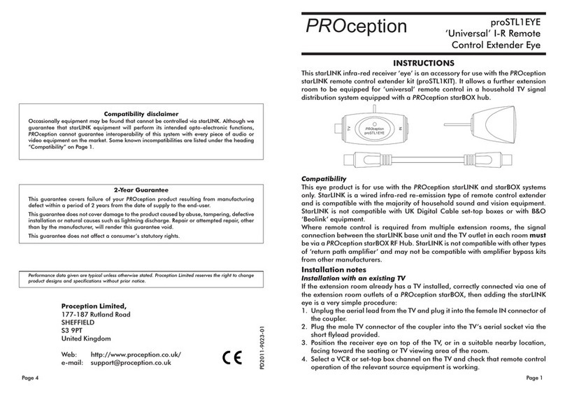 PROception proSTL1EYE instructions