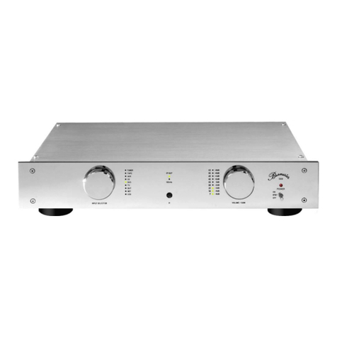 Burmester 099 owner's manual