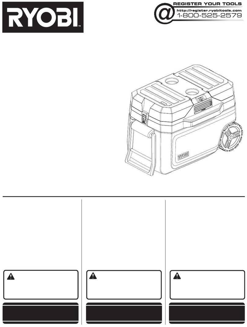 Ryobi P3370 Operator's manual