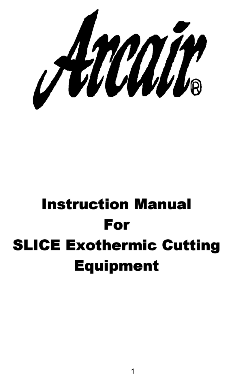 ARCAIR SLICE instruction manual