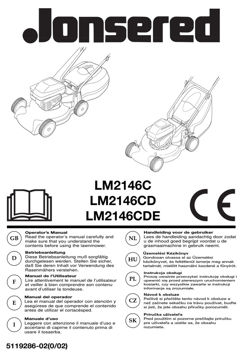 Jonsered LM2146C Operator's manual