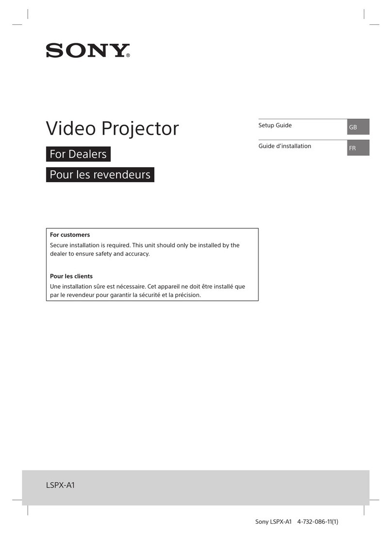 Sony LSPX-A1 User manual