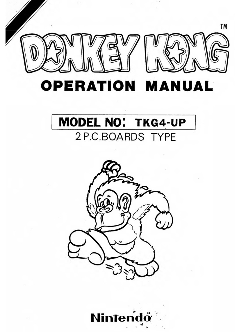 Nintendo Donkey Kong TKG4-UP Operation manual