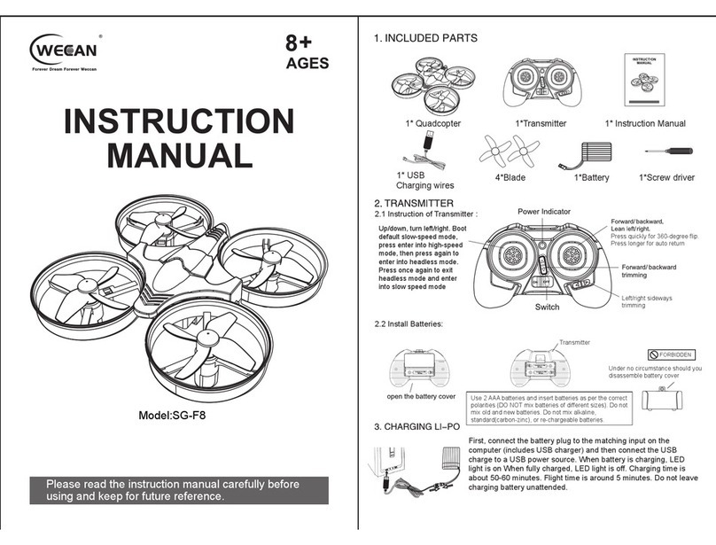 Weccan SG-F8 User manual