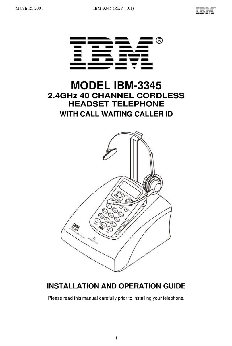 IBM IBM-3345 Installation and operation guide