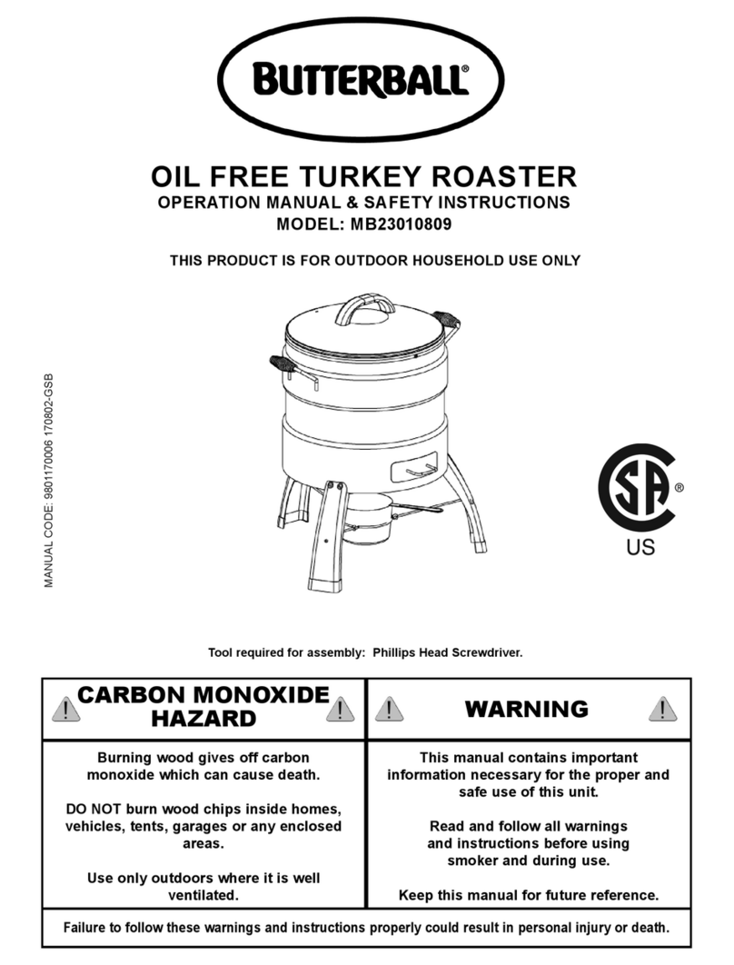 ButterBall MB23010809 Operator's manual