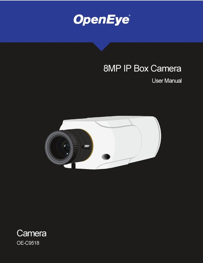OpenEye OE-C9518 User manual