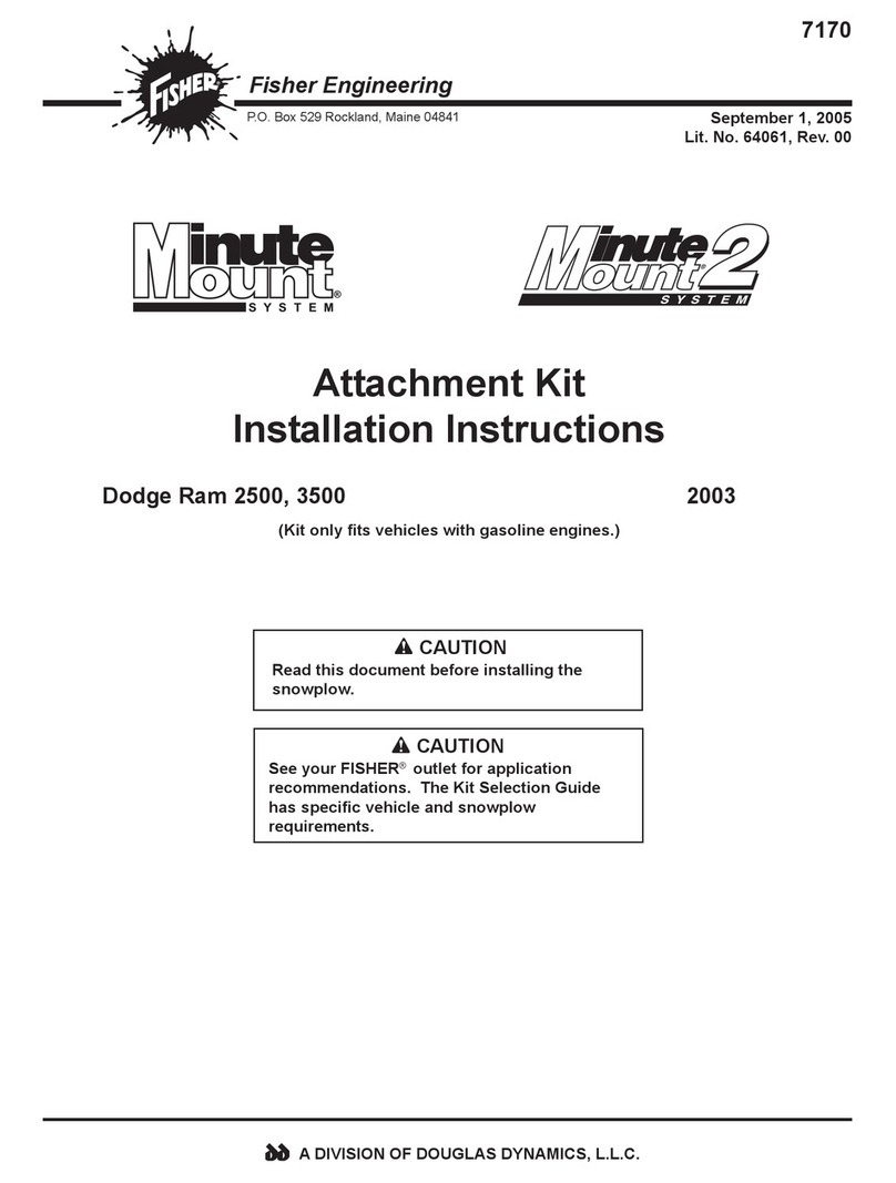Fisher Minute Mount 2 system installation instructions