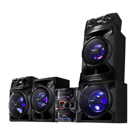 Sony MHC-GTR888 User manual