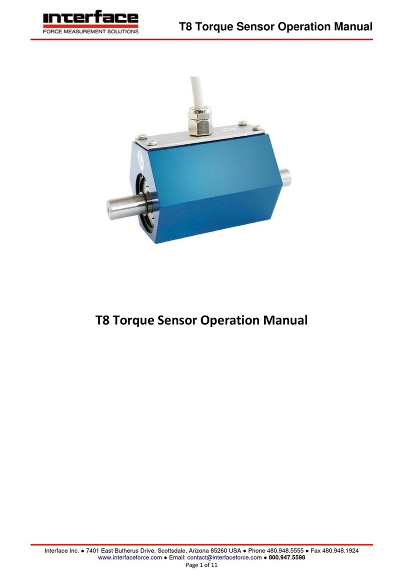 Interface T8 User manual