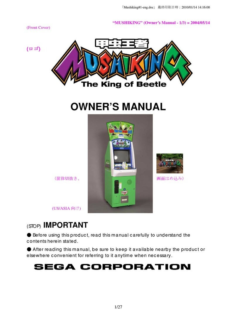 Sega Mushiking User manual