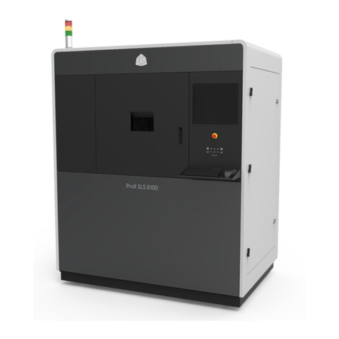 3D Systems ProX SLS 6100 user guide