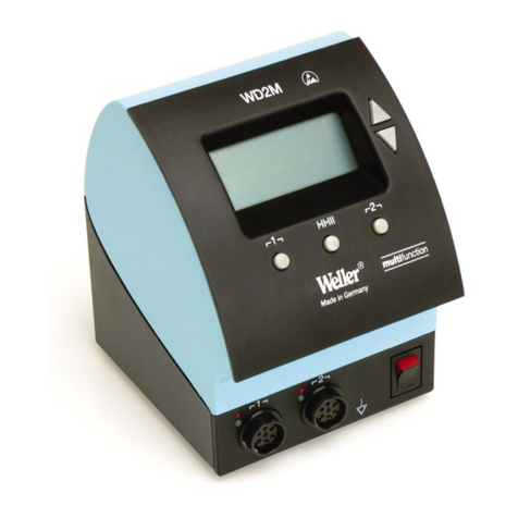 Weller WD 2M User manual