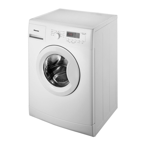 Hisense WFXE6012 Mounting instructions